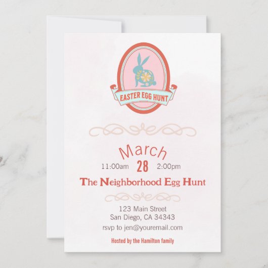 Uitnodiging van de partij van de Partij van de Len (Voorkant)