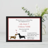 Uitnodiging van de Partij van de Partij van de Ove (Staand voorkant)