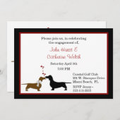 Uitnodiging van de Partij van de Partij van de Ove (Voorkant / Achterkant)