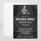 Uitnodiging van de partij van de partij van de par (Voorkant / Achterkant)