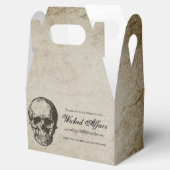 Uitnodiging van de partij van de partij van de par bedankdoosjes (Geopend)