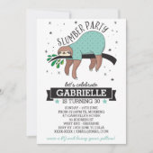 Uitnodiging van de Partij van de Partij van de Slu (Voorkant)