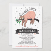 Uitnodiging van de Partij van de Partij van de Slu (Voorkant)