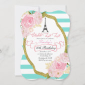 Uitnodiging van de Partij van de Partij van Parijs (Voorkant)