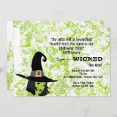 Uitnodiging van de partij van de partij van Wschad (Voorkant / Achterkant)