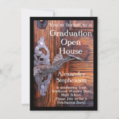 Uitnodiging van de Partij van de Rustige Deuraflei (Voorkant)