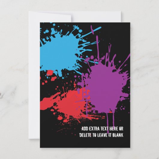 Uitnodiging van de Partij van de Schildkogel (Achterkant)