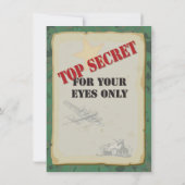 Uitnodiging van de Partij van de Slapepover Rustic (Achterkant)