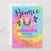 Uitnodiging van de Partij van de Stof de Sprong (Voorkant)