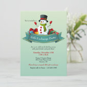 Uitnodiging van de partij van de Uitwisseling van  (Staand voorkant)