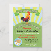 Uitnodiging van de Partij van de Verkomst van de R (Voorkant)