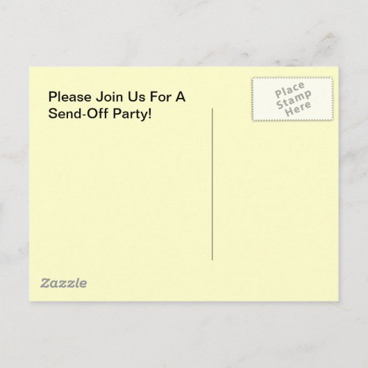 Uitnodiging van de Partij van de Verzending van de (Achterkant)