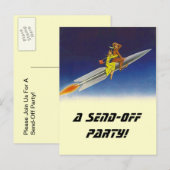 Uitnodiging van de Partij van de Verzending van de Briefkaart (Voorkant / Achterkant)