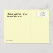 Uitnodiging van de Partij van de Verzending van de Briefkaart (Achterkant)
