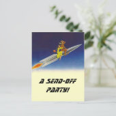 Uitnodiging van de Partij van de Verzending van de Briefkaart (Staand voorkant)