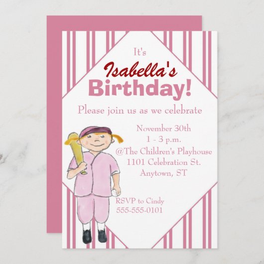 Uitnodiging van de partij van de wedstrijd van de  (Voorkant / Achterkant)