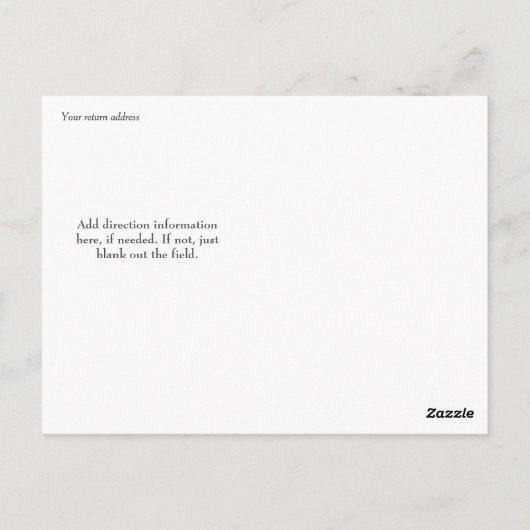 Uitnodiging van de Partij van de Witte Tekst Gradu (Achterkant)