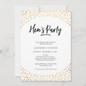 Uitnodiging van de partij van Hen | Goudvlekken (Voorkant)