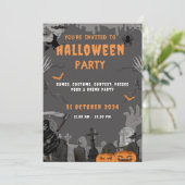 Uitnodiging van de Partij van het Costume van het (Staand voorkant)