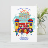 Uitnodiging van de Partij van het Huis van de Boun (Staand voorkant)