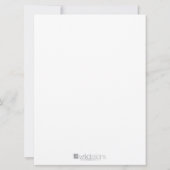 Uitnodiging van de Partij van het Huis van de Boun (Achterkant)