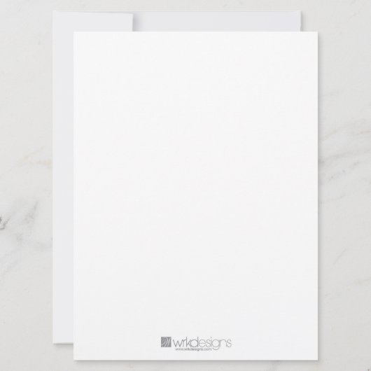 Uitnodiging van de Partij van het Huis van de Boun (Achterkant)