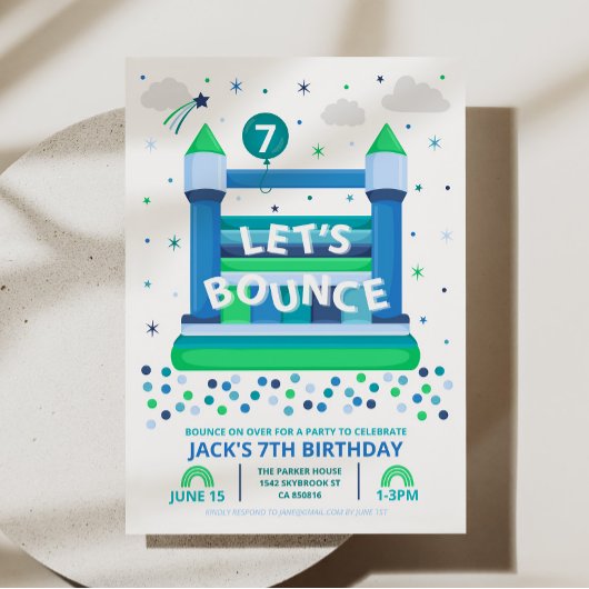 Uitnodiging van de Partij van het Huis van de Boun