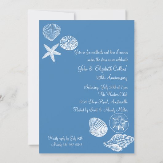 Uitnodiging van de partij van het Jubileum van het (Voorkant)