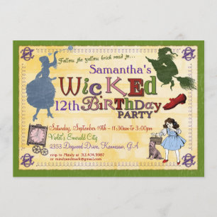 Uitnodiging van de partij van het schoppen - Toven