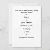 Uitnodiging van de Partij van het volgende Hoofdst (Achterkant)