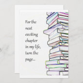 Uitnodiging van de Partij van het volgende Hoofdst (Voorkant / Achterkant)