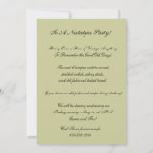 Uitnodiging van de partij -  Vixen nodigt uit! (Achterkant)