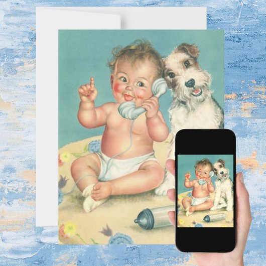 Uitnodiging van de partij voor  Baby shower Cute P