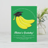 Uitnodiging van de Partij voor Banana Graduation (Staand voorkant)