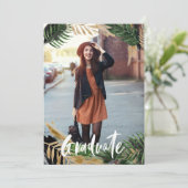 Uitnodiging van de partij voor de aankondiging van (Staand voorkant)