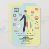 Uitnodiging van de partij voor de aflossing van de (Voorkant / Achterkant)