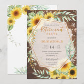 Uitnodiging van de partij voor de afstemming van h (Voorkant / Achterkant)