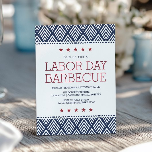 Uitnodiging van de partij voor de Arbeidsdag Barbe