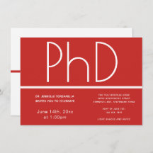 Uitnodiging van de Partij voor de graad PhD