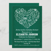 Uitnodiging van de partij voor de hartuittreding v (Voorkant / Achterkant)