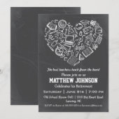 Uitnodiging van de partij voor de hartuittreding v (Voorkant / Achterkant)