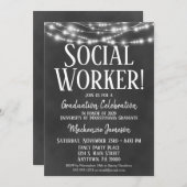 Uitnodiging van de Partij voor de Maatschappelijke (Voorkant / Achterkant)