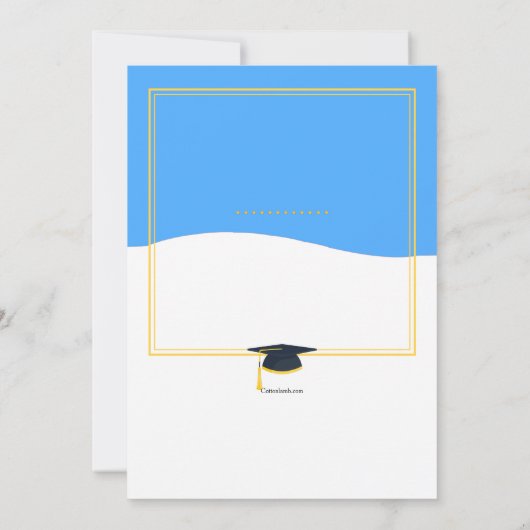 Uitnodiging van de Partij voor de middelbare schoo (Achterkant)