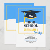 Uitnodiging van de Partij voor de middelbare schoo (Voorkant / Achterkant)