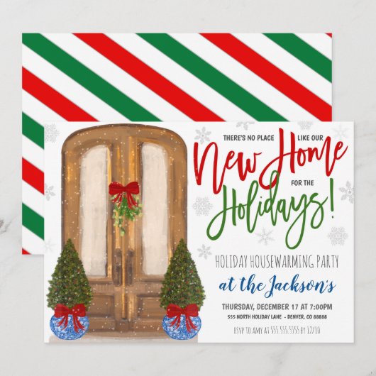 Uitnodiging van de partij voor de opwarming van de (Voorkant / Achterkant)