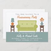 Uitnodiging van de partij voor de opwarming van de (Voorkant / Achterkant)