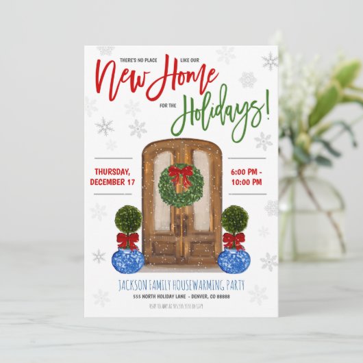 Uitnodiging van de partij voor de opwarming van de (Staand voorkant)