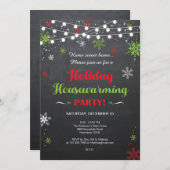 Uitnodiging van de partij voor de opwarming van de (Voorkant / Achterkant)