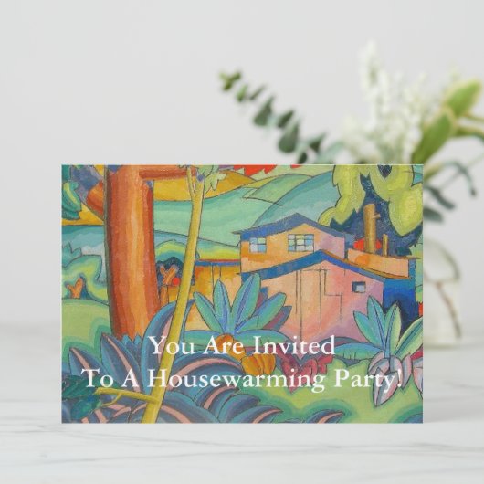 Uitnodiging van de partij voor de opwarming van de (Staand voorkant)