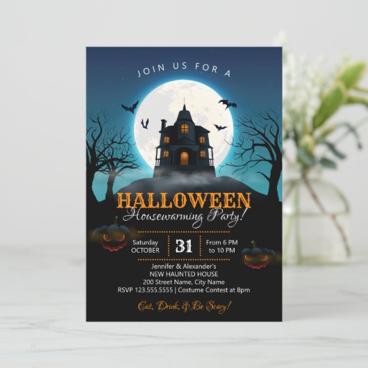 Uitnodiging van de Partij voor de Opwarming van de (Staand voorkant)